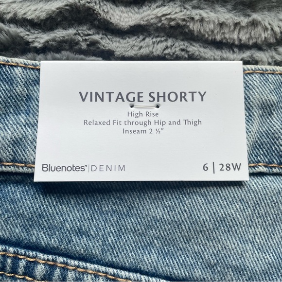 High Rise Denim Shorts - Picture 5 of 6